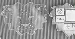 BRUNNEN Stempel Set fans of earth Stempelbox Tiere