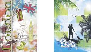 BRUNNEN Notizblock Notizbuch Reverse Klebebindung ohne 80 g/qm ...