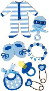 HEYDA 203780627 Stick-Ons-Mix Baby Boy 1 75 x 165 cm