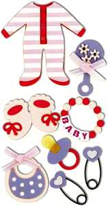 HEYDA 203780628 Stick-Ons-Mix Baby Girl 1 75 x 165 cm