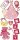 HEYDA 203780630 Stick-Ons-Mix Baby Girl 2 75 x 165 cm