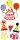 HEYDA 203780635 Stick-Ons-Mix Geburtstag 75 x 165 cm