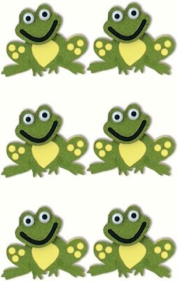 HEYDA 203780649 Stick-Ons-Mix Frosch 75 x 165 cm