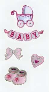 HEYDA 203782807 Textil-Sticker Baby Girl 1 75 x 165 cm