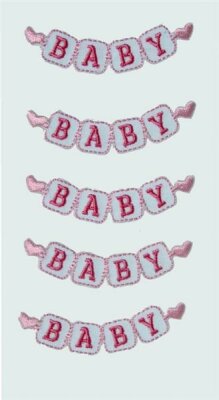 HEYDA 203782808 Textil-Sticker Baby Girl 2 75 x 165 cm