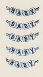HEYDA 203782811 Textil-Sticker Baby Boy 2 75 x 165 cm