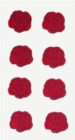 HEYDA 203782817 Textil-Sticker Rosen 75 x 165 cm rot