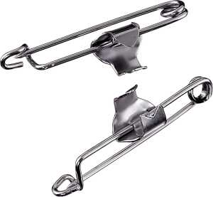 KNORR PRANDELL Broschennadel mit Kralle 22 mm Metall silberfarben