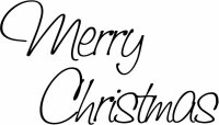 HEYDA 211800400 Stempel Weihnachten Merry Christmas Holz...