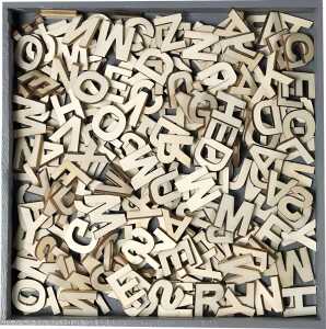 KNORR PRANDELL Holzornamentbox Buchstaben 105 x 105 cm Sperrholz