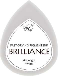 Stempelkissen Brilliance - Dew Drops 35 x 5 cm moonlight white