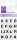Stempelmotiv Clear Stamp Alphabet 3 Farbe 07 x 08 cm transparent
