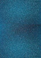 HEYDA 2118930230 Glitterkarton A4 pfauenblau