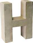 KNORR PRANDELL Papp-Buchstabe 3D H 175 x 14 x 55 cm Pappe...