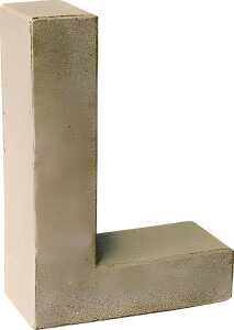 KNORR PRANDELL Papp-Buchstabe 3D L 175 x 124 x 55 cm Pappe natur