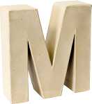KNORR PRANDELL Papp-Buchstabe 3D M 175 x 17 x 55 cm Pappe...