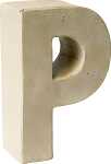 KNORR PRANDELL Papp-Buchstabe 3D P 17 x 132 x 55 cm Pappe...