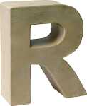 KNORR PRANDELL Papp-Buchstabe 3D R 175 x 157 x 55 cm...
