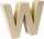 KNORR PRANDELL Papp-Buchstabe 3D W 175 x 225 x 55 cm Pappe natur