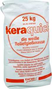 KNORR PRANDELL 212160025 Gießmasse keraquick weiss 25kg