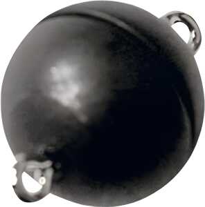 KNORR PRANDELL Magnetverschluss Ø 12 mm Kunststoff schwarz matt