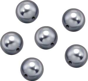 KNORR PRANDELL 212223607 Wachsperlen Premium Ø 8 mm Kunststoff weiss