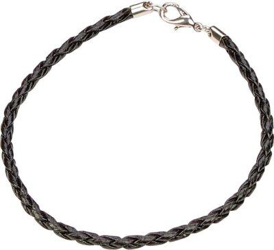 KNORR-PRANDELL KunstlederArmband 21cm 2mm schwarz 212224780