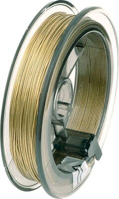 KNORR PRANDELL 212237874 Nyloncoated 5 m Ø 04 mm goldfarben