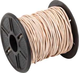 KNORR PRANDELL Lederriemen Großrolle 20 m Ø 05 mm Rindsleder natur