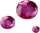 KNORR PRANDELL 212282129 Glamoursteine-Mix Ø 6 12 18 mm Acryl pink