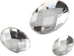 Glamoursteine-Mix Kristall 10 x 14 mm 13 x 18 mm 18 x 28...