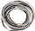 Wachskordel-Mix 3 x 170 m Ø 1 mm Baumwolle weiss grau schwarz