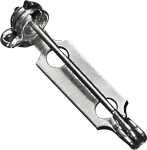 Broschennadel Sicherheitsverschluss 25 mm Metall...