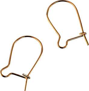 KNORR PRANDELL 212369516 Ohrfeder 9 x 16 mm Metall goldfarben