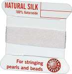 KNORR PRANDELL Perlenaufreihseide 2 m Ø 03 mm aus...