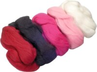 KNORR PRANDELL 212506302 Merino-Wolle-Mix weiss rosa pink...