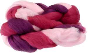 KNORR PRANDELL Märchenwolle 3-Strang-Mix pink- rosa- lila-meliert