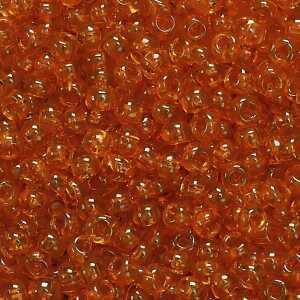 KNORR PRANDELL 213105148 Böhmische Rocailles Ø 25 mm Glas ziegelrot