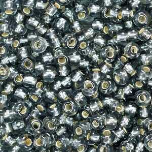 KNORR PRANDELL 213106640 Bö Rocailles Ø 25 mm Glas silberschwarz