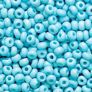 KNORR PRANDELL 213118339 Böhmische Rocailles Ø 25 mm Glas türkis