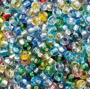 KNORR PRANDELL 213203999 Bö Rocailles Ø 25 mm Glas bunt gemischt