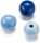 KNORR-PRANDELL Holzperle 4mm blau Mix 155er 216014340