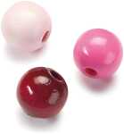 KNORR-PRANDELL Holzperle 8mm lila pink Mix 80er 216018240