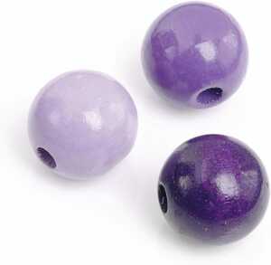 KNORR-PRANDELL Holzperle 10mm lila Mix 47er 216020310