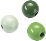 KNORR-PRANDELL Holzperle 12mm grün Mix 28er 216021460