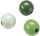 KNORR-PRANDELL Holzperle 12mm grün Mix 28er 216021460