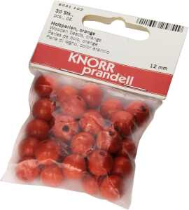 KNORR-PRANDELL Holzperle 12mm orange 30er 216031102