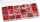 KNORR PRANDELL Sortimentsbox Glasperlen groß 21 x 105 x 24 cm Glas rot