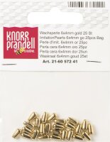 KNORR PRANDELL 216057241 Wachsperlen Tropfen 6 x 4 mm...