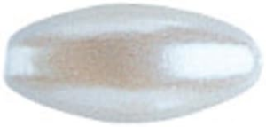 KNORR PRANDELL Wachsperlen Olive 8 x 4 mm Kunststoff goldfarben